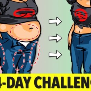 14-Day Fat Loss Challenge: Legs, Belly, and Hips Home Workout