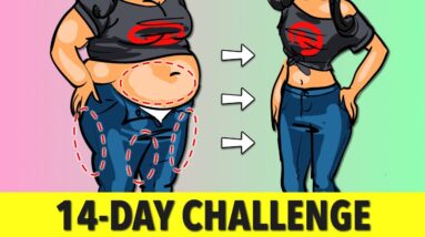 14-Day Fat Loss Challenge: Legs, Belly, and Hips Home Workout
