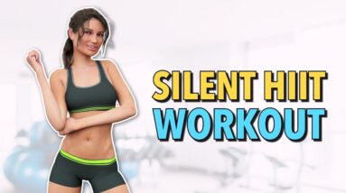 30 Min No Jumping Silent HIIT Cardio Workout (ALL STANDING)