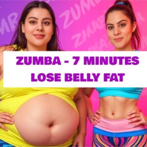 7 Minute Easy Zumba Dance Workout To Lose Belly Fat For Beginners