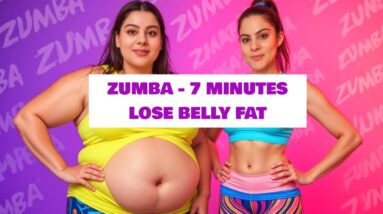 7 Minute Easy Zumba Dance Workout To Lose Belly Fat For Beginners
