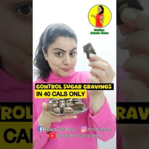 IN 40 CALS CONTROL SUGAR CRAVINGS FINALLY  #healthy #recipe #weightlossdiet #diet #food #weightloss