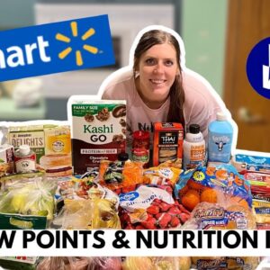 Healthy WALMART Grocery Haul | Weightwatchers Points | Weight Loss Journey | New WW Plan