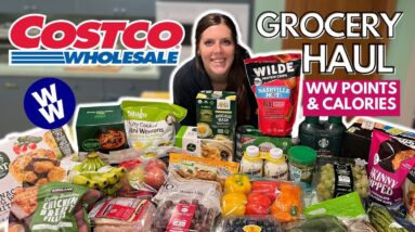 Healthy COSTCO Grocery Haul | WW (WeightWatchers) Points & Calories/Macros | Weight Loss Journey