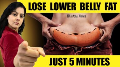 Do This 5 Minutes & Watch Your Stubborn Lower Belly Fat Burn Off
