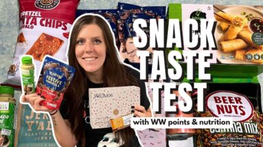 Healthy Snack Review | Trying New Healthy Snacks | WW (WeightWatchers) Points/Calories/Macros