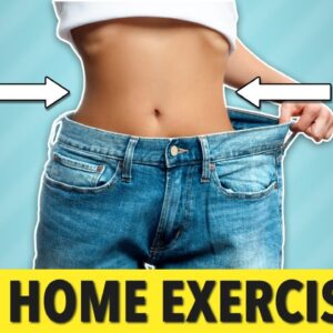 No-Jumping Stomach Fat Burner: 18 Easy Home Exercises
