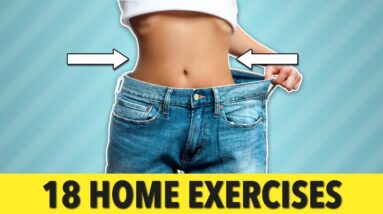 No-Jumping Stomach Fat Burner: 18 Easy Home Exercises