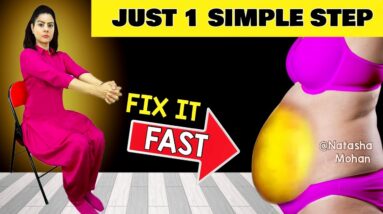 Only One Easy Exercise To Reduce Belly Fat Finally  | Do it Now & Thank Me Later