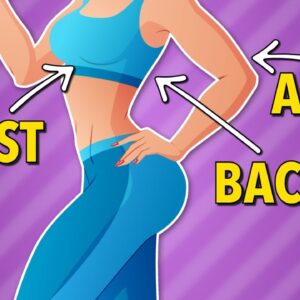 Reduce Arms, Chest & Back Fat with 14-exercise Home Workout