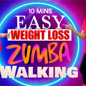 10 Mins Easy Weight loss Zumba Walking Workout For Beginners | Zumba Dance Workout For Weight Loss