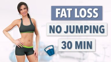 30 Minute Gentle Cardio Workout to Burn Full Body Fat