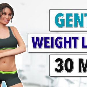 30-Minute Gentle Home Workout to Tone and Lose Weight
