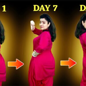 Just 1 Min Easy Exercises To Lose HIP Fat & THIGH Fat For Beginners | Slim Legs In 14 Days
