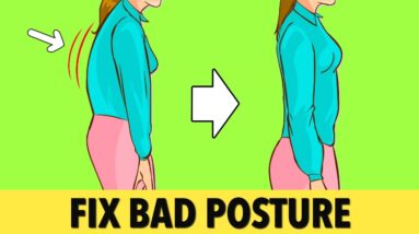 Fix Bad Posture with a few Minutes a Day | Quick Home Stretch Routine