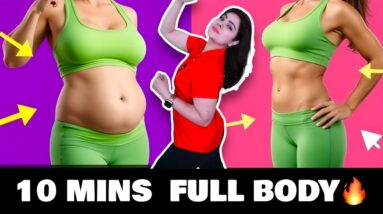 Full-Body Burn at Home: The 10 MINS Ultimate Beginner’s Workout