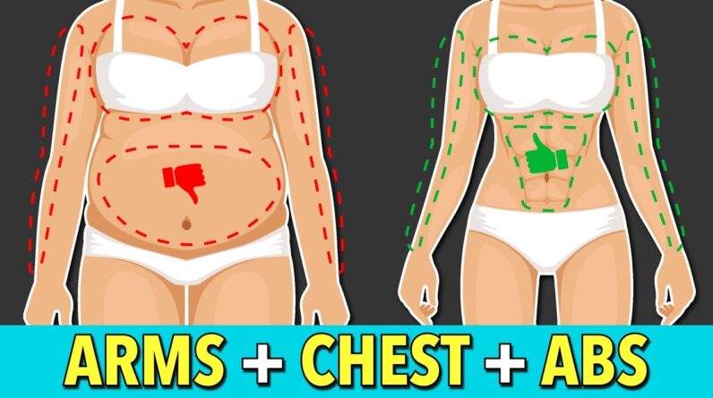 Lean Arms, Chest & Abs Workout – Top 10 Exercises
