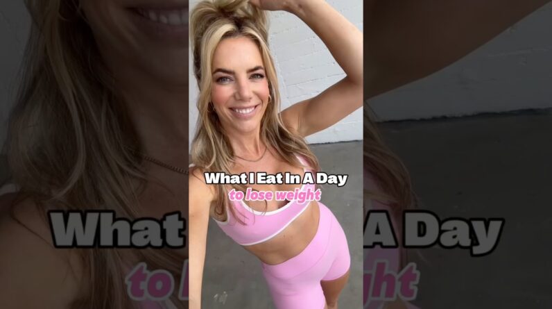 my day of eating for weight loss