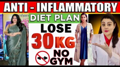 Vidya Balan's Anti Inflammatory Diet Plan To Lose Weight | Lose 1 Kg In 1 Day | No Gym