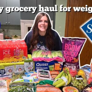 Healthy Sam's Club Grocery Haul | WeightWatchers Points & Calories | Weight Loss Journey