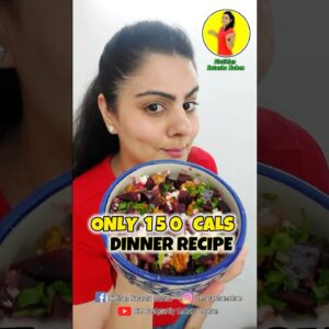 Dt.Natasha's TOP Indian Dinner Recipes for INSTANT WEIGHTLOSS!   #weightloss  #viralshort