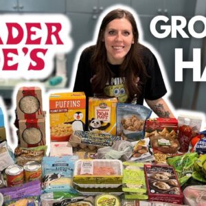 HUGE Healthy Trader Joe's Grocery Haul | WeightWatchers Points & Calories/Macros/Nutrition Info