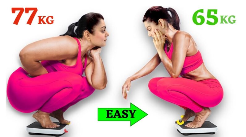 Lose 12 Kgs In 30 Days | Best Exercises For Belly Fat Loss & Weight Loss