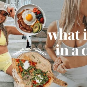 what i eat in a day to stay lean (weekend edition) + realistic eating out