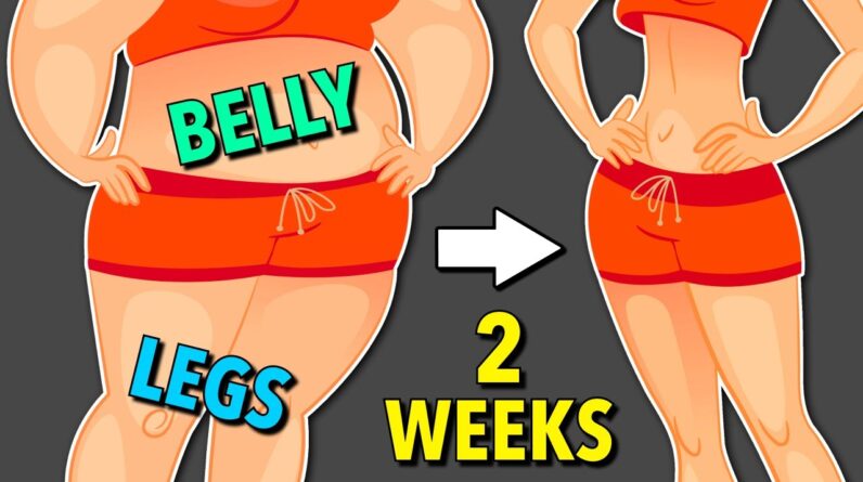 2-Week Fat Loss Plan: Target Belly and Legs Effectively