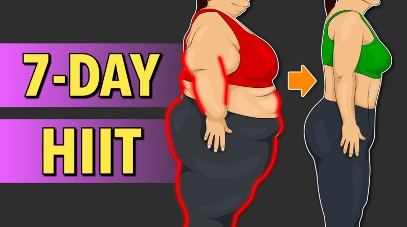 7-Day HIIT Full-Body Workout for Maximum Fat Burn