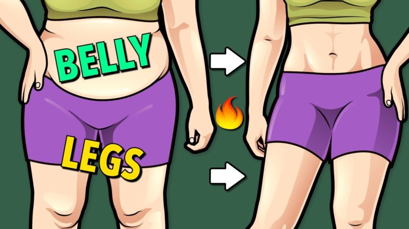 Belly & Leg Fat Burn: Sculpt Your Body with This Workout