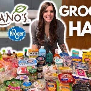 Mariano’s (Kroger) Healthy Grocery Haul For Weight Loss | WeightWatchers Points & Nutrition Info