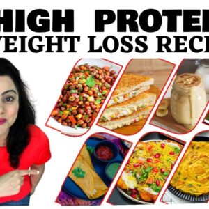7 Instant Pure Veg High Protein Breakfast Ideas For A Week | Weight Loss Recipes To Start Your Day