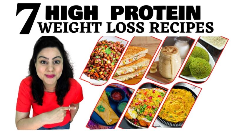 7 Instant Pure Veg High Protein Breakfast Ideas For A Week | Weight Loss Recipes To Start Your Day