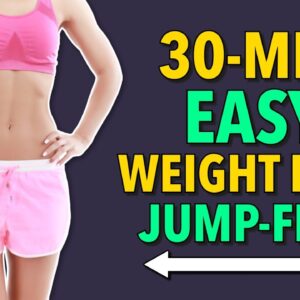 30-Min Easy No-Jumping Weight Loss Workout for All Levels