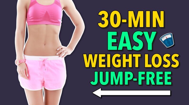 30-Min Easy No-Jumping Weight Loss Workout for All Levels