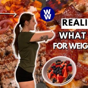 What I Eat In A Day For WEIGHT LOSS | WeightWatchers | HEALTHY recipes | Pizza & Steel Cut Oats