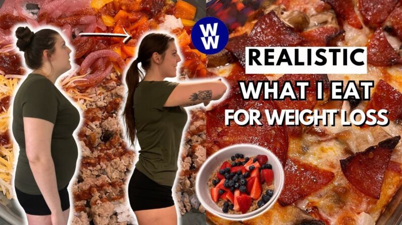 What I Eat In A Day For WEIGHT LOSS | WeightWatchers | HEALTHY recipes | Pizza & Steel Cut Oats