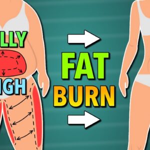 Burn Belly & Thigh Fat Fast with These Intense Exercises