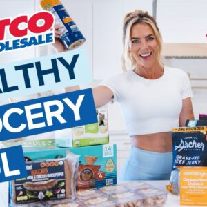 My top 10 healthy COSTCO must haves this month | stock up grocery haul