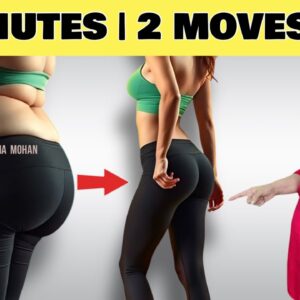 Don't RUN Or SQUAT, If You Have Fat On Your Hips & Thighs! Do These 2 MOVES & Get Slim Legs