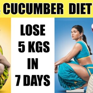 Lose 5 Kgs in 7 Days with This SIMPLE Egg & Cucumber Diet Plan For Weight Loss 💪🥚🥒
