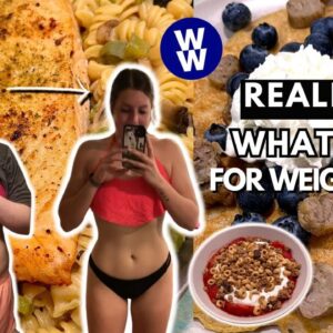 What I Eat In A Day For WEIGHT LOSS | WeightWatchers | Realistic Weight Loss & HEALTHY recipes