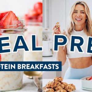 3 high protein MEAL PREP breakfasts that helped me lose 45 lbs + get lean