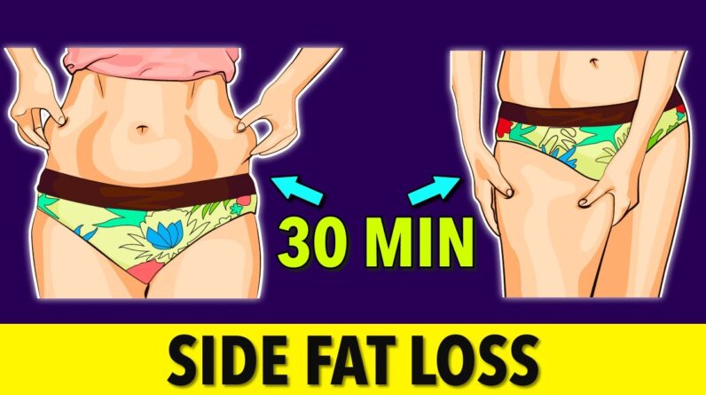 30-Min Side Fat Loss Workout for Hourglass Body