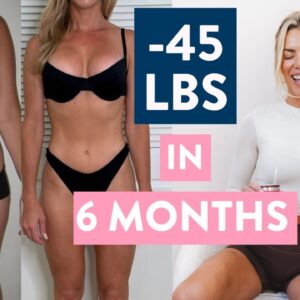 45 lb weight loss transformation | how I REALLY kept the weight off