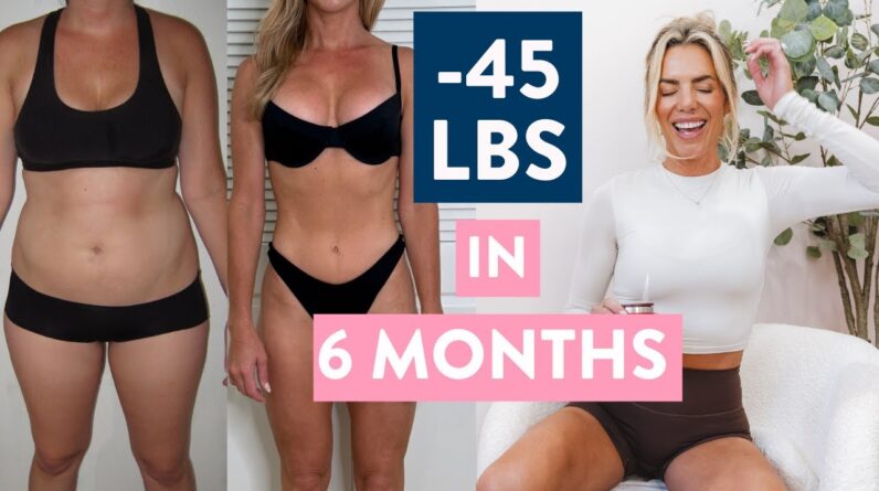 45 lb weight loss transformation | how I REALLY kept the weight off