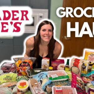 HUGE Healthy Trader Joe's Grocery Haul | WeightWatchers Points & Calories/Macros/Nutrition Info