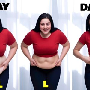 Results in 10 Days | 1 Minute Standing Exercises To Lose Belly Fat Forever