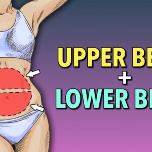 Upper & Lower Belly Fat Workout for a Flat Abdomen